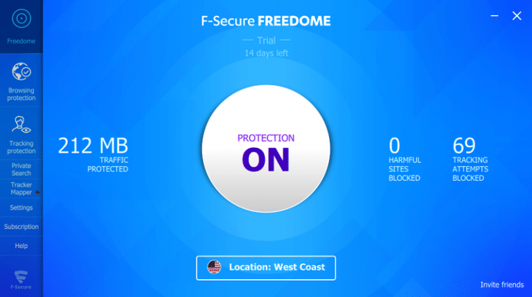 F-Secure Freedome VPN 2.34.6377.0 With Crack Full 2020 [Latest]