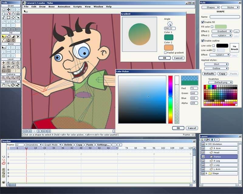 Lost Marble Moho Pro 13.5.3 Crack Free Download is an animation software that provides powerful, easy-to-use animation and rigging tools.