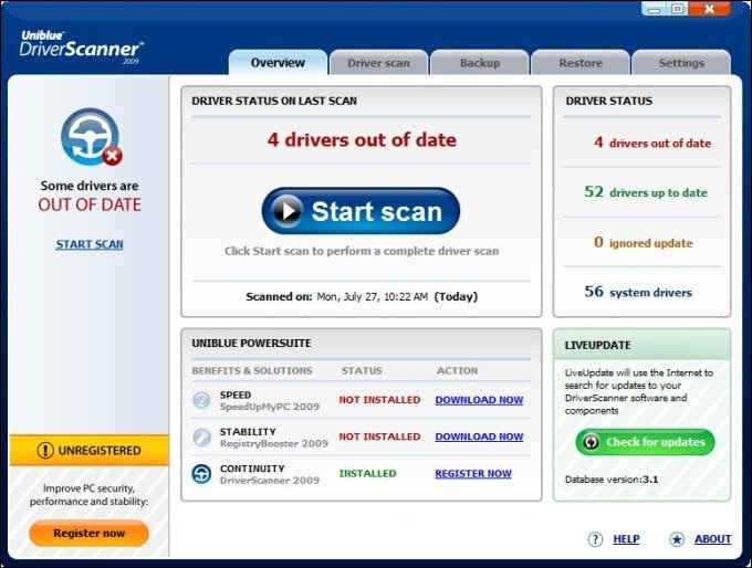Uniblue DriverScanner 2022 Crack With Serial Key [Latest 2022] Download