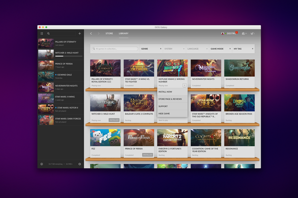 GOG Galaxy 2.0.51.58 Crack Free Download 2022 Full Version