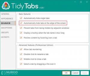 TidyTabs Professional 1.93 Crack + Patch With Key Latest Version